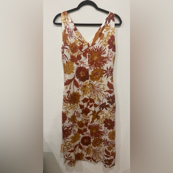 NWT Reformation Lian Silk Dress in Vesta, size Large - Picture 5 of 7